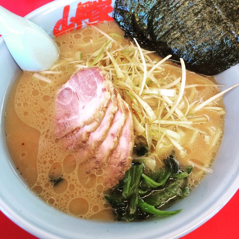 ネギチャーシューラーメン 醤油(山岡家館林店)