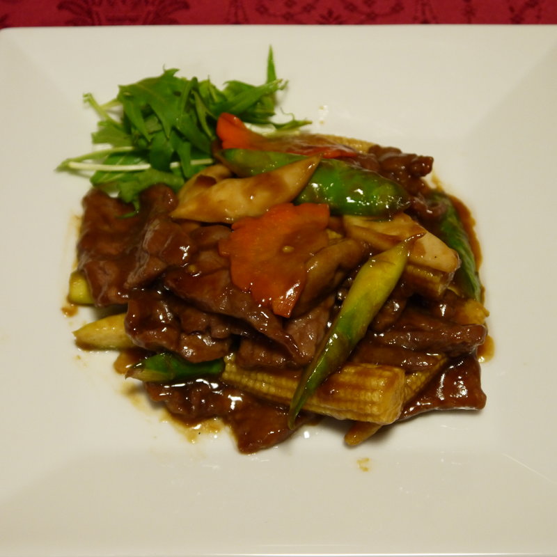 蠔油牛肉(老地方　 （ラォディファン）)