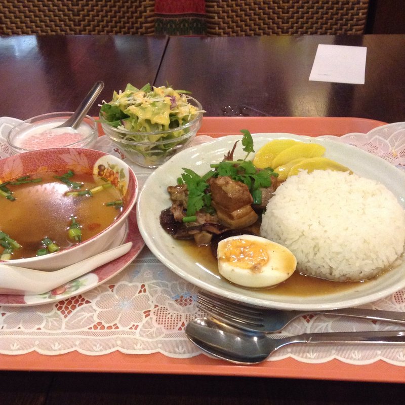 トロトロ豚煮ご飯セット(サワデーすみ芳 プリンセス大通り店)