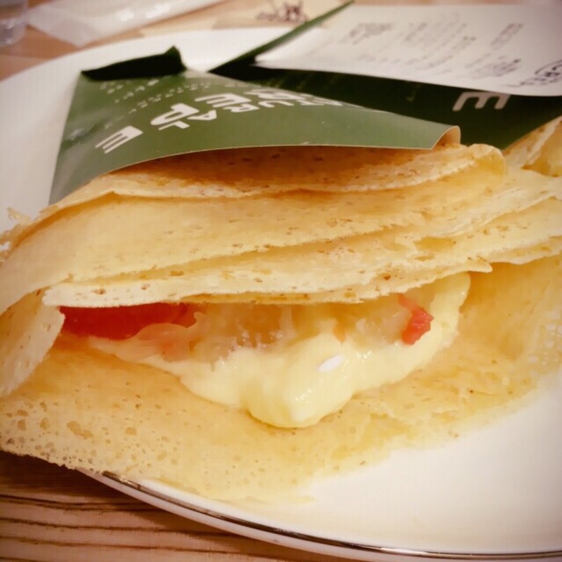 グレフルカスタード生クリーム(ナチュラル クレープ 下北沢店)