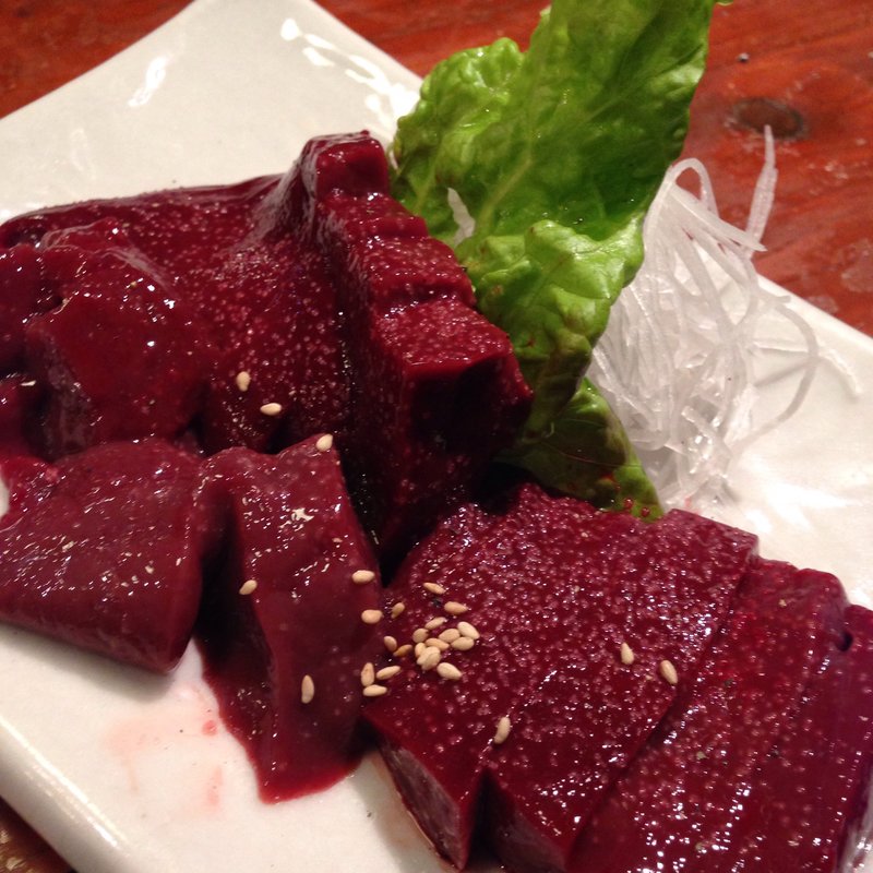 塩レバー(焼?)w(金さん家 )