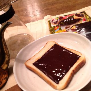 焼きチョコレートパン(自宅)