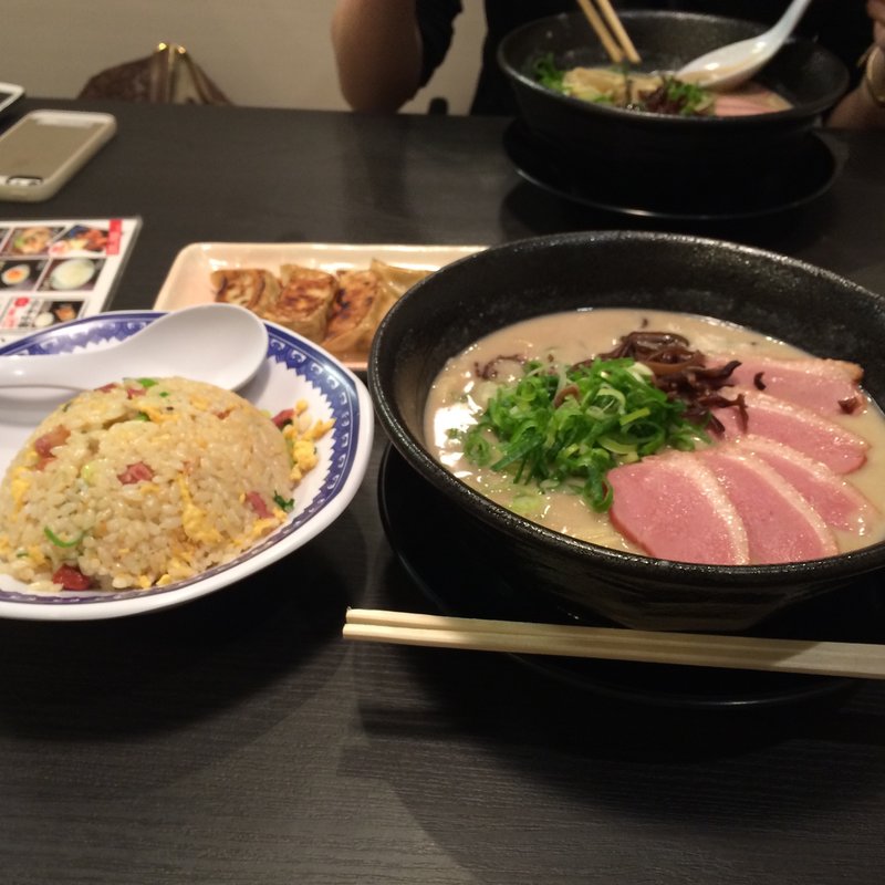 塩鶏白湯+半チャンセット(ちらん 天満店 )