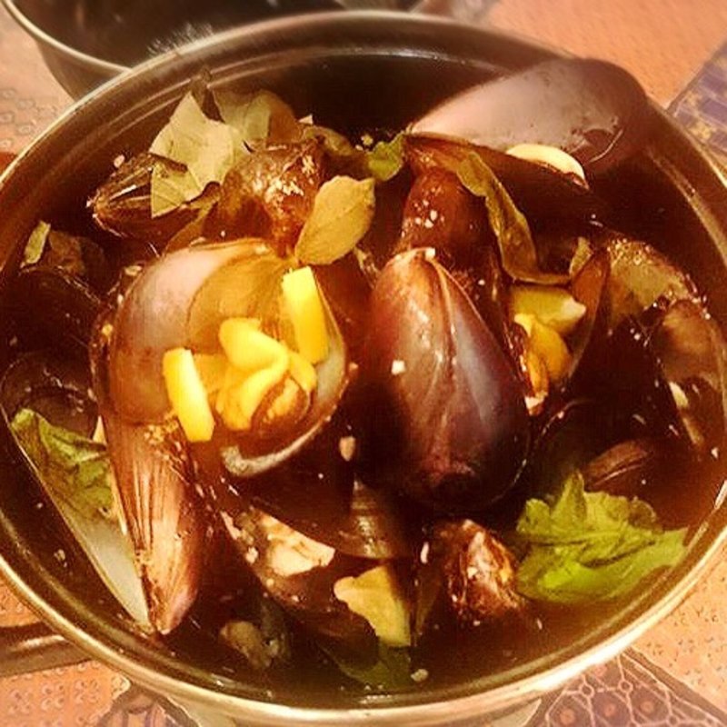 ムール貝 レモン&バジル(Pinze Loca（ピンゼ ロカ）)