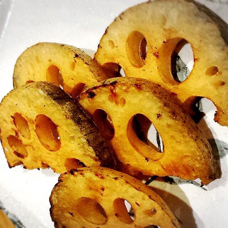 焼きレンコン(赤鬼)