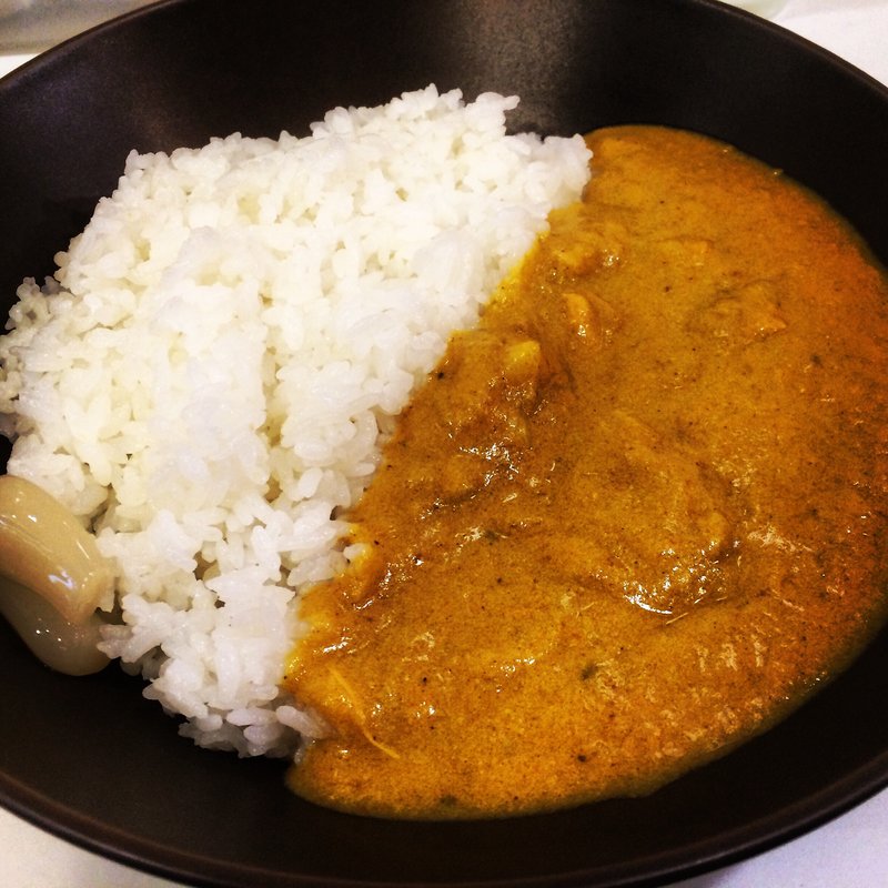 かぼちゃと舞茸の柚子クリームチキンカレー(KOSUGI CURRY)