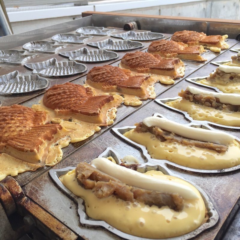 モンブランたい焼き(めい軒 ＪＡ海部グリーンセンター店)