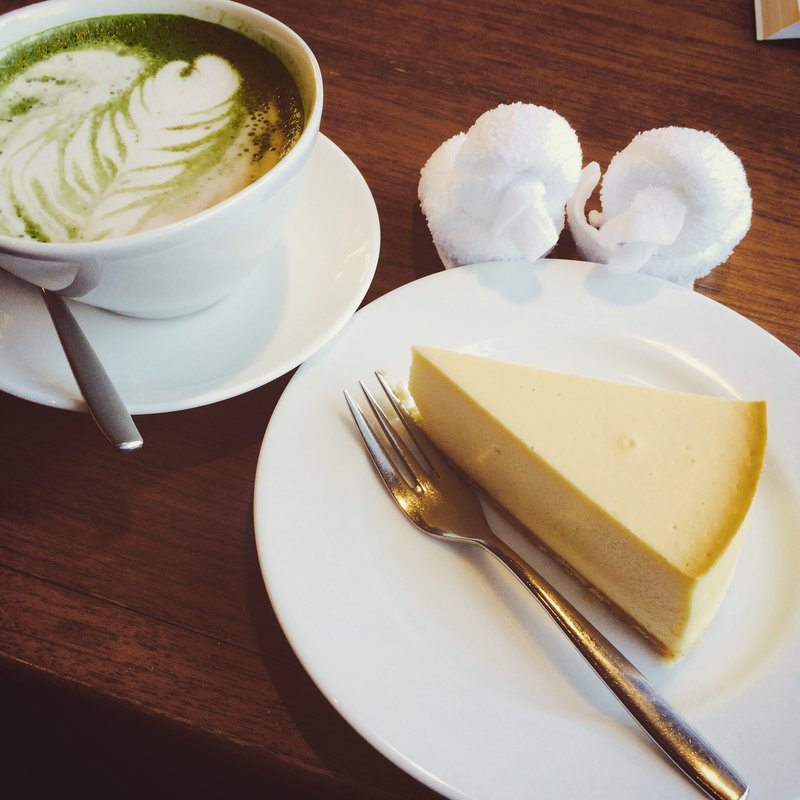 抹茶ミルク(今万人珈琲 高崎本店 （イマジンコーヒー）)