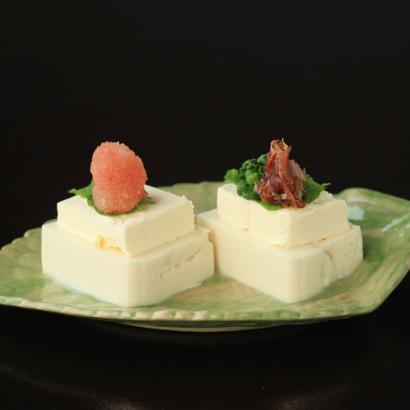 チーズの変わり二色やっこ(良食健富　りょうぶ)