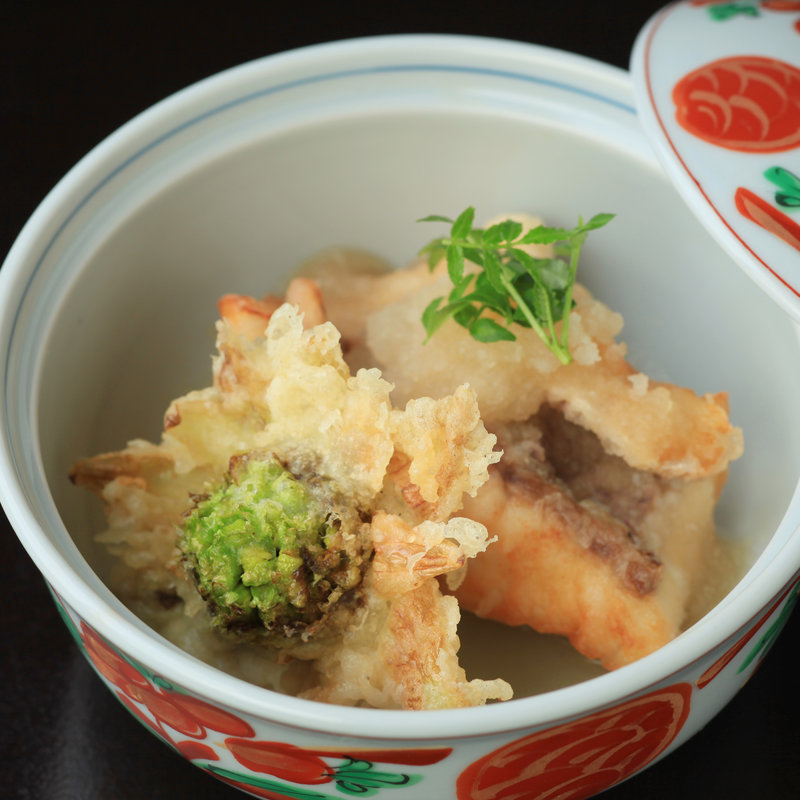 天ぷら盛り合せ(良食健富　りょうぶ)