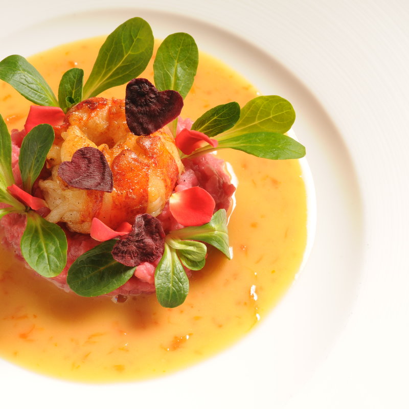 鮮魚とオマール海老のグリル(スタイル南青山 )