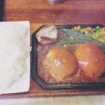 ダブルチーズハンバーグ(ゴールドラッシュ 本店 )