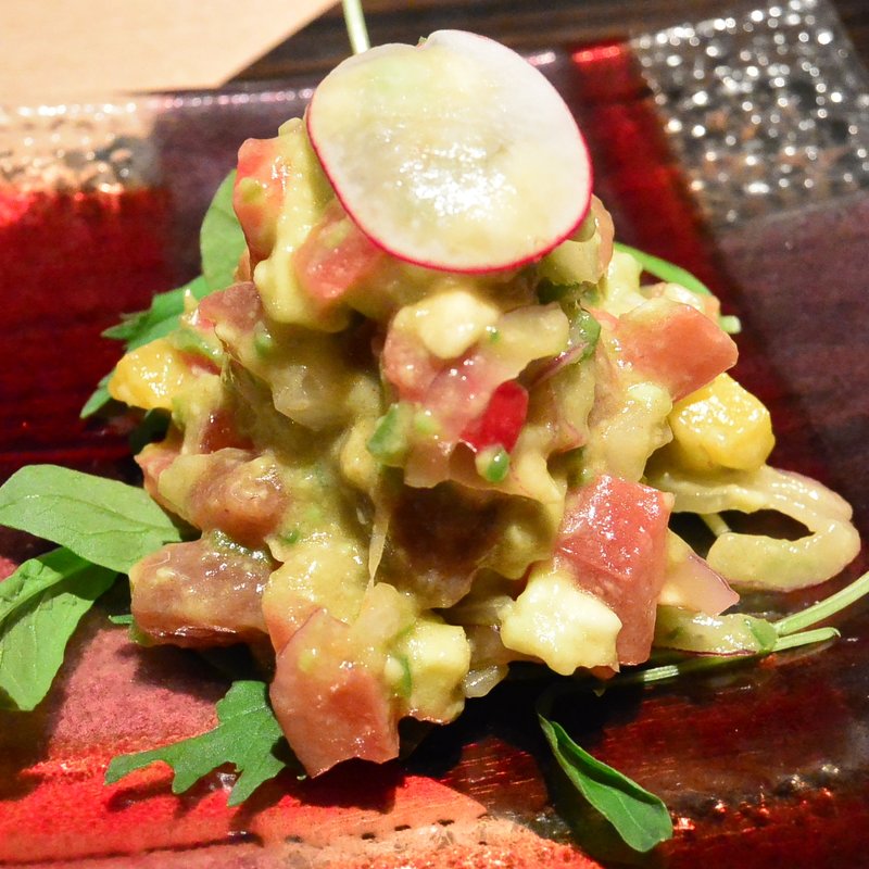 サーモンとアボカドのセビチェ(GreenButter （グリーンバター【旧店名】MEXCOLA 茶屋町）)