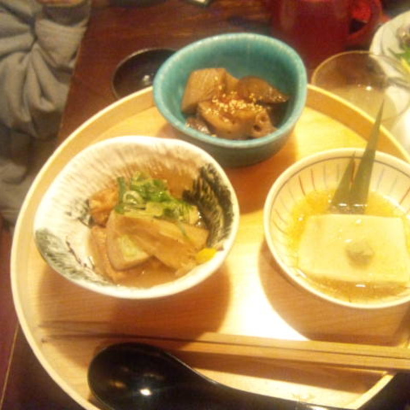 おばんざい三種盛り(京町家 新百合ヶ丘店)
