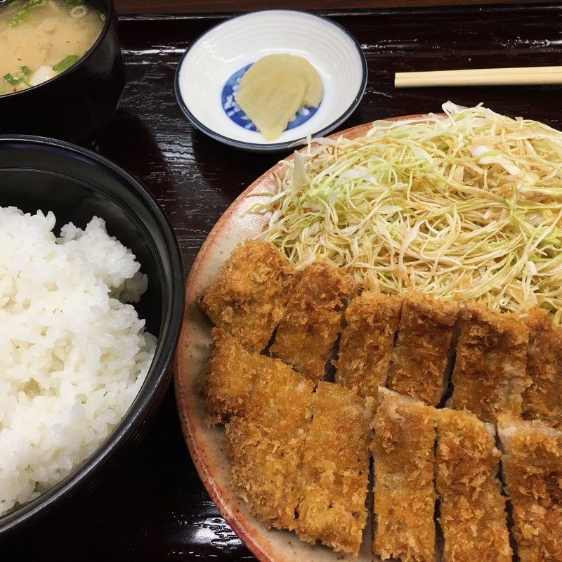 とんかつ定食(だるま )