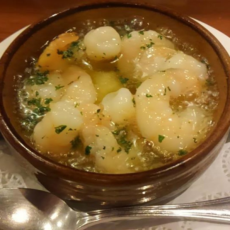 プリプリ海老のガーリック煮(近藤亭 きっしゅや)