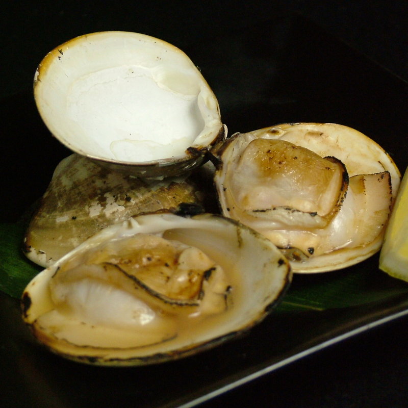 ハマグリの醤油焼き(黒千代香 （くろじょか）)