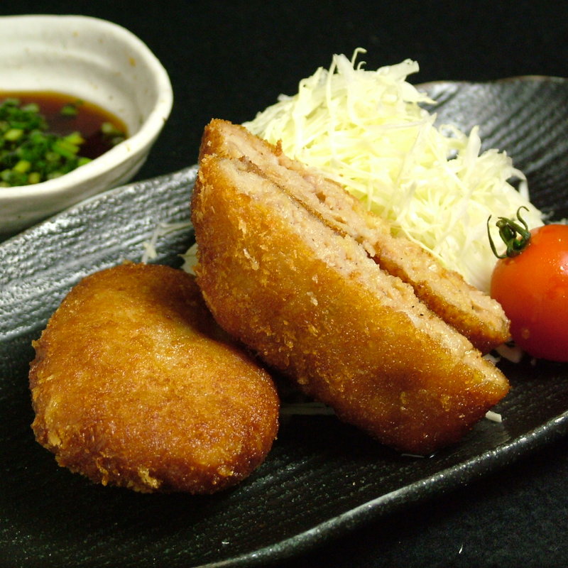 自家製黒豚メンチカツ(黒千代香 （くろじょか）)