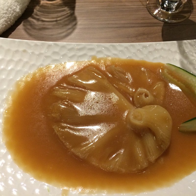 ◆ フカヒレアワビ料理 ◆(China Four Seasons Roppongi （チャイナフォーシーズンズロッポンギ）)