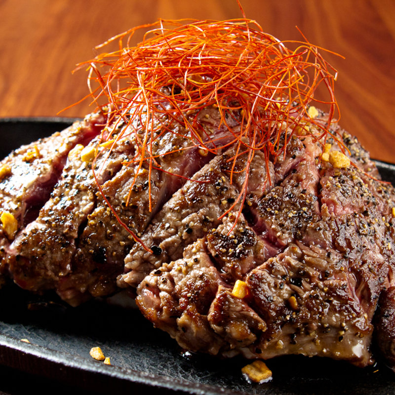 リブロースステーキ(STEAK＆BAR GROOVY 飯田橋本店)