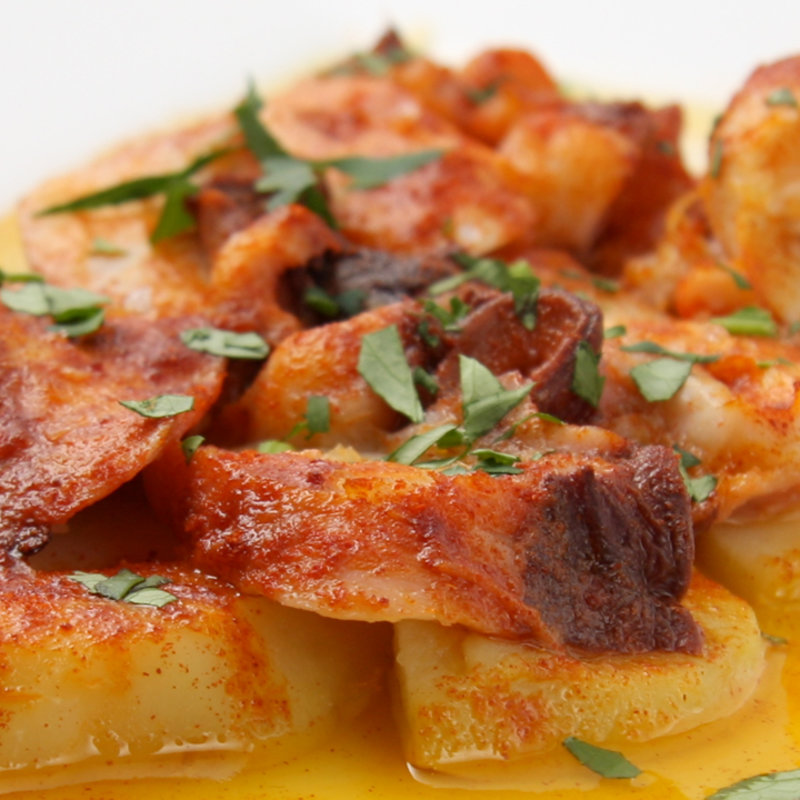 豚肉とポテトのトマト煮込み(赤坂スペインクラブ アラ )