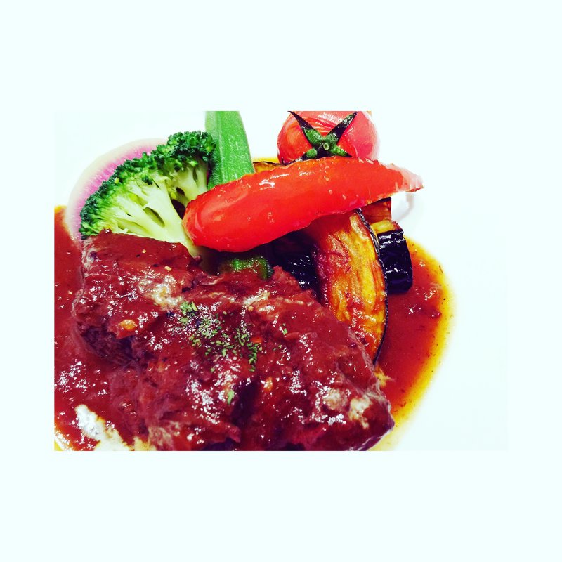 予約コース 牛ほほ肉のワイン煮(トラットリア イルソーレ )