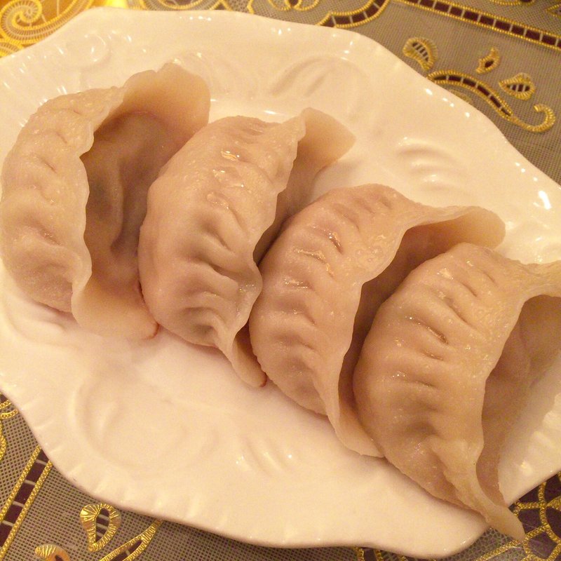 焼き餃子(上海料理「状元楼」)