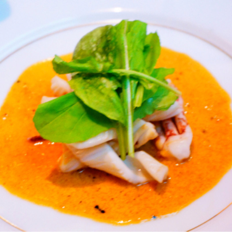 スルメイカのソテー(ヤネウラ （yaneura）)