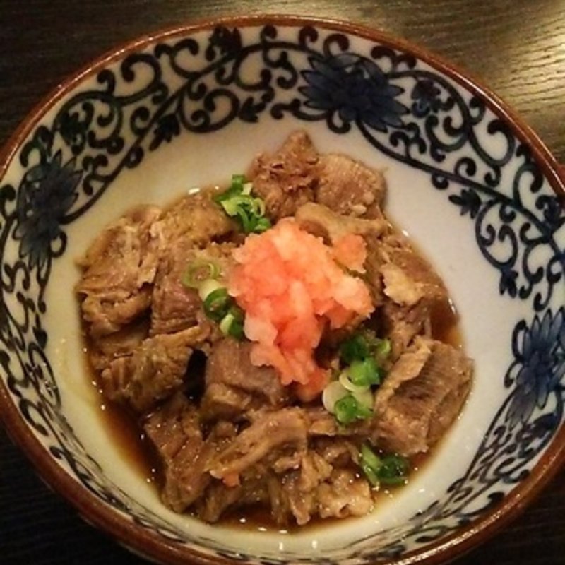 牛すじポン酢(炭焼き牛たんゑのじ)