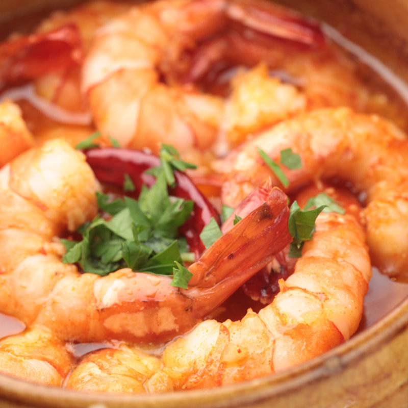 海老のトマトソース(赤坂スペインクラブ アラ )