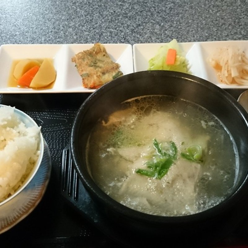 ハンゲタン定食(とんがらし )