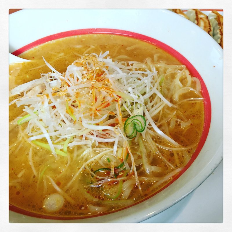 味噌ネギラーメン(幸楽苑 北上店 )