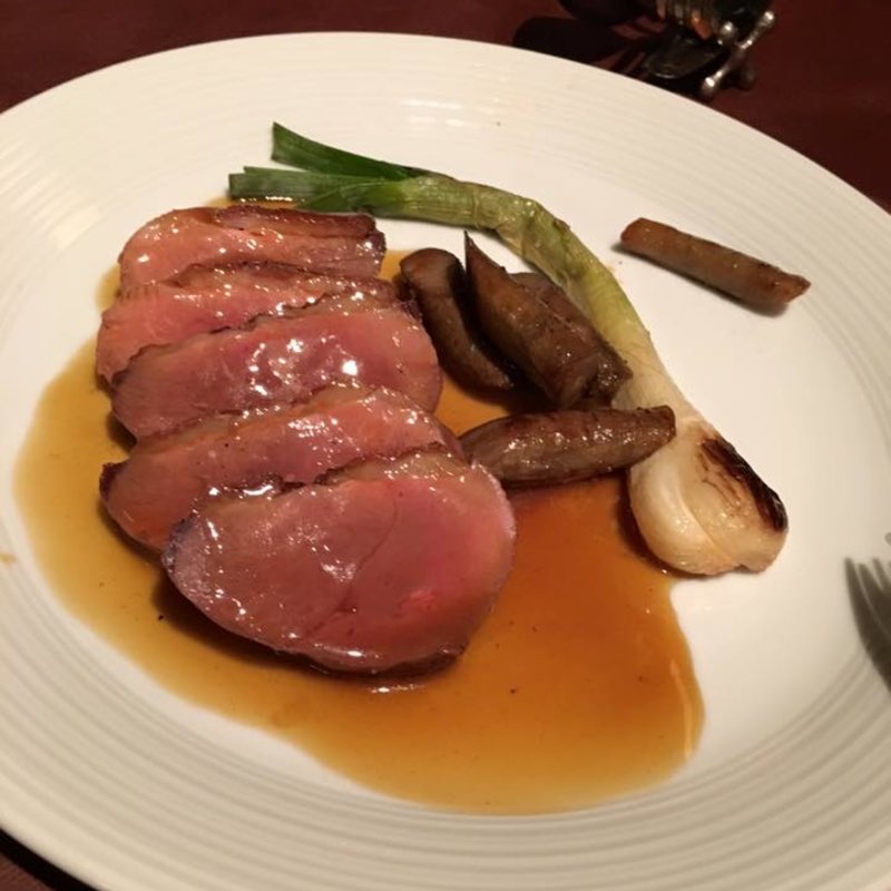 鴨肉のロースト(il Capitano Nishioka)