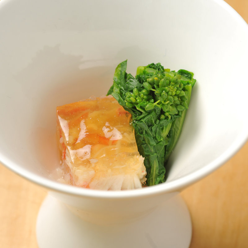 カニのジュレ(すみれ家)