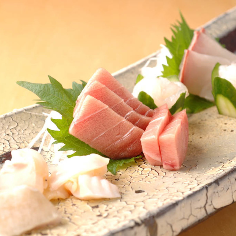 鮮魚の3点盛り(すみれ家)