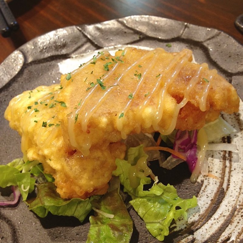 富有柿の天ぷら(すいば 四条河原町店 )