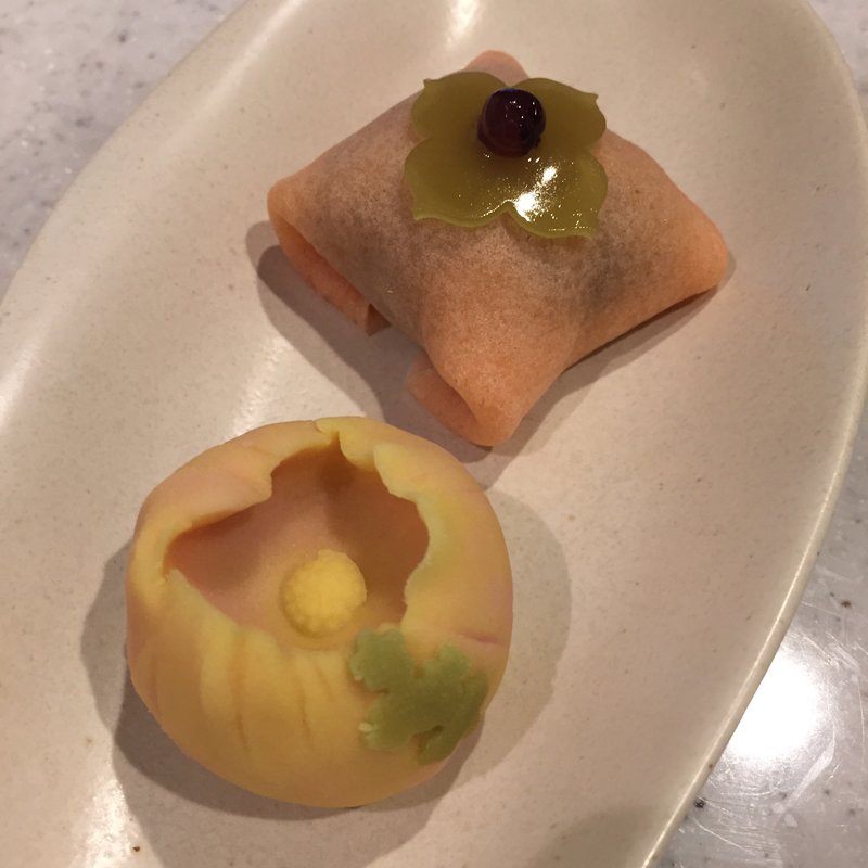 里の秋，菊慈童(一幸庵(いっこうあん))