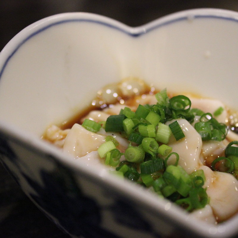 タラ白子ポン酢和え(さかな・炙り 暖)