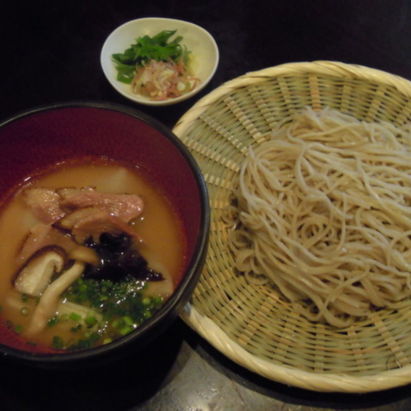 鴨だしつけ汁蕎麦(玉椿 （たまつばき）)