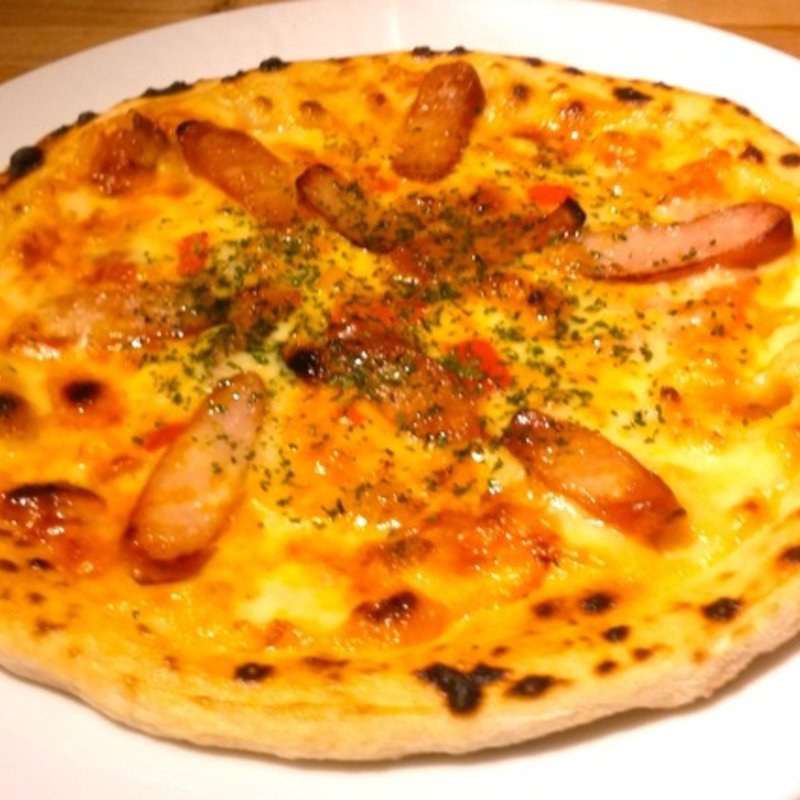 ガーリックソーセージ（レギュラー  ハーフ）(洋安健果　ベルポスト （Ｂｅｌ　ｐｏｓｔｏ）)