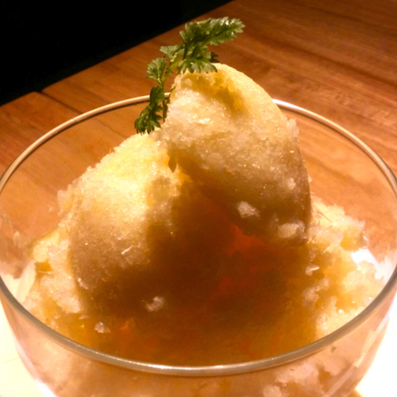 手作りシャーベット(洋安健果　ベルポスト （Ｂｅｌ　ｐｏｓｔｏ）)