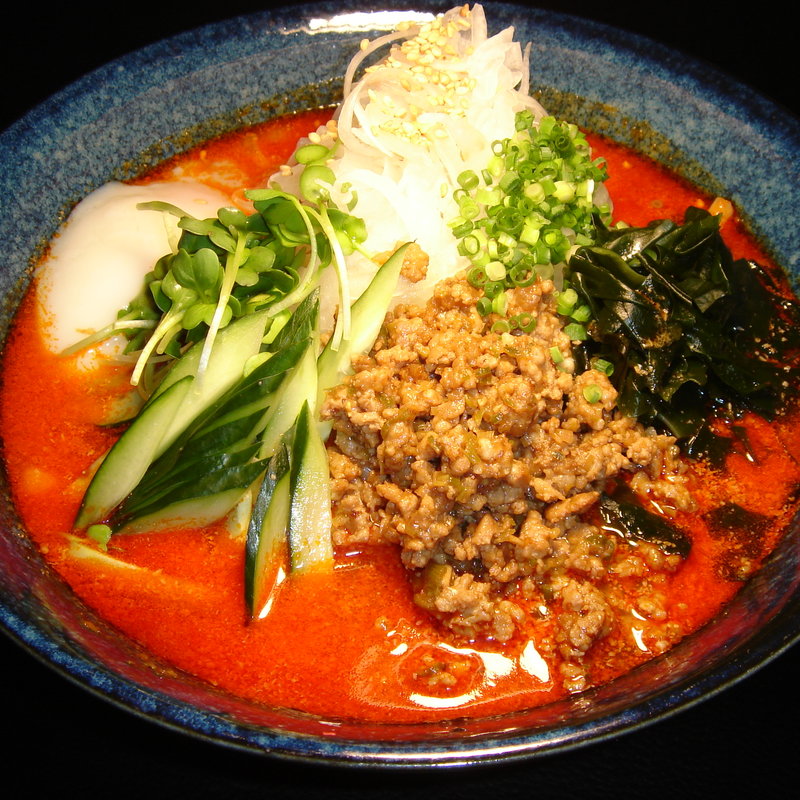 坦々うどん(和食鉄板焼き 銀座朔月)