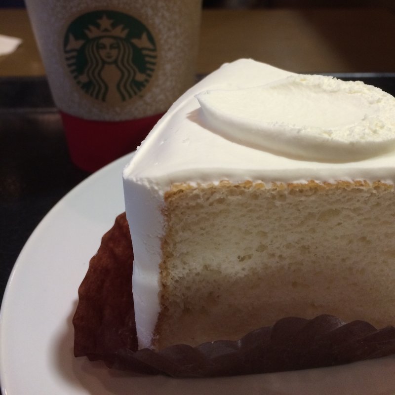 プレーンシフォンケーキ(スターバックス・コーヒー 熊本New-S店)