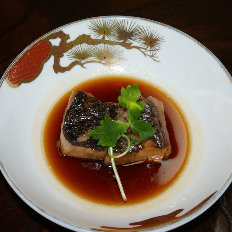 サバの煮つけ(寿司かざと)