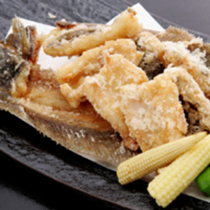 鰈の唐揚げ(旬菜青山 銀座)