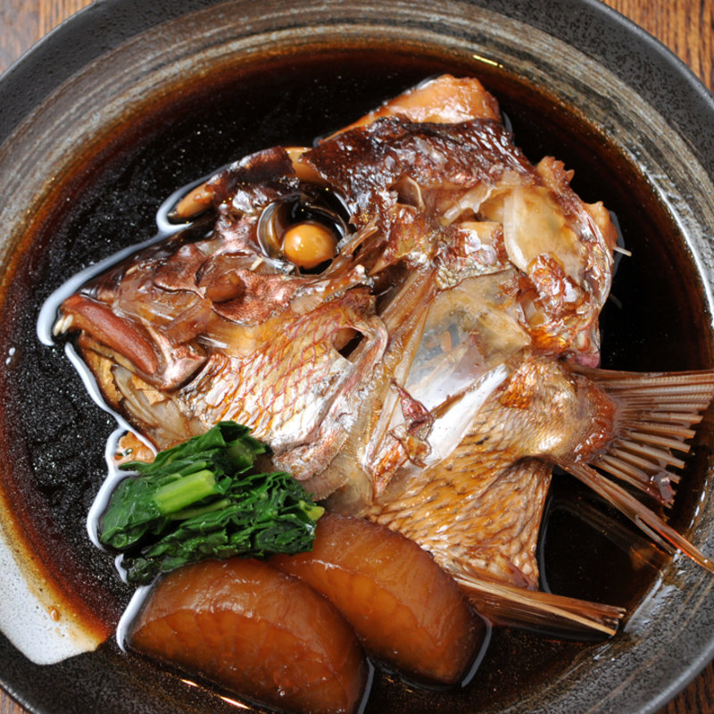真鯛のカマ煮(旬菜青山 銀座)