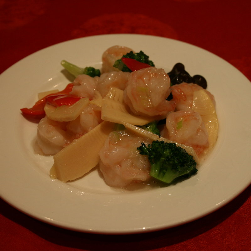 シーフード炒め(上海大飯店)