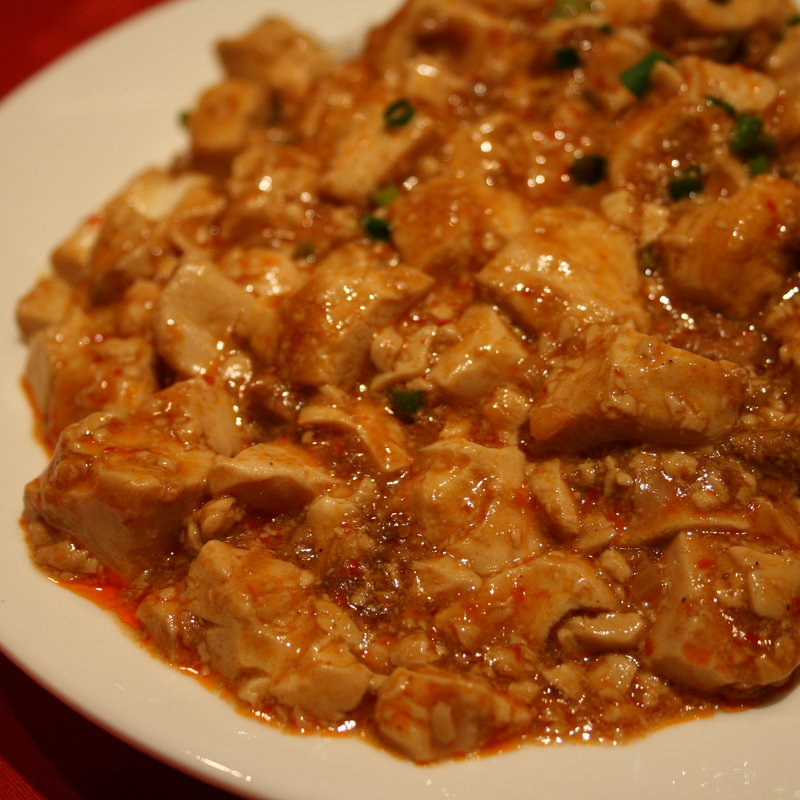 麻婆豆腐(上海大飯店)