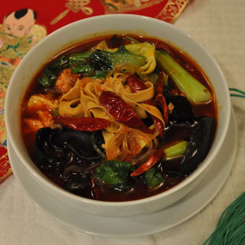 四川風ピリ辛ラーメン(水雲天 池袋北口店)