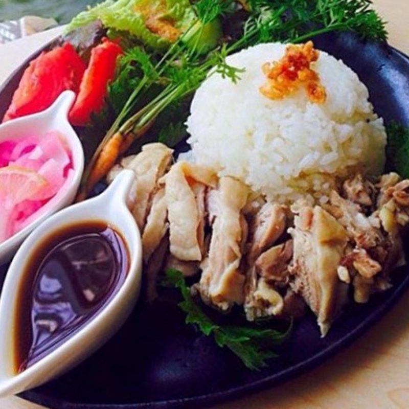 アジアンチキンライス(丘の上 C-flat （シー フラット）)